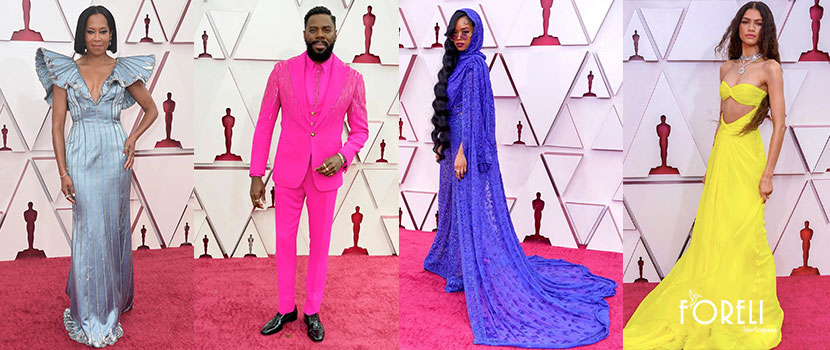 Oscar 2021 – Confira os looks dos famosos