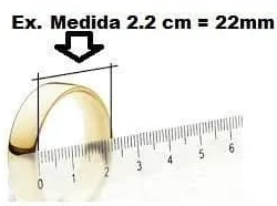 medida anel
